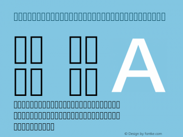 SourceHanSansCN Medium-Alphabetic Version 1.0图片样张