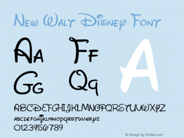 New Walt Disney Font Font Family New Walt Disney Font Uncategorized Typeface Fontke Com