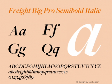 Freight Pro Font Family|Freight Pro-Uncategorized Mobile