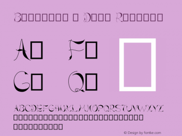 Bolchray - Demo 1.2 Font Sample