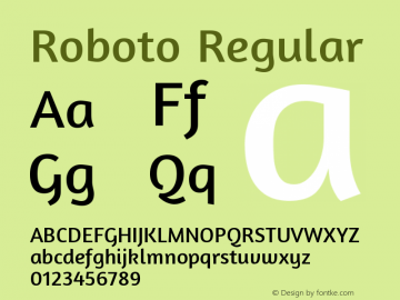 Roboto Version 2.138;January 20, 2021;FontCreator 12.0.0.2565 64-bit Font Sample