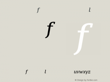 PT Serif Caption Italic Version 1.001图片样张