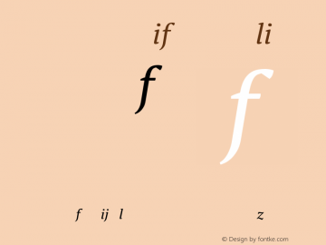 PT Serif Italic Version 1.001图片样张