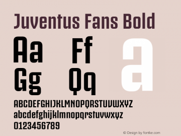 Juventus Fans Bold Version 1.001图片样张