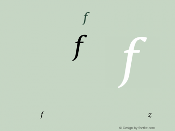 PT Serif Italic Version 1.000W OFL图片样张