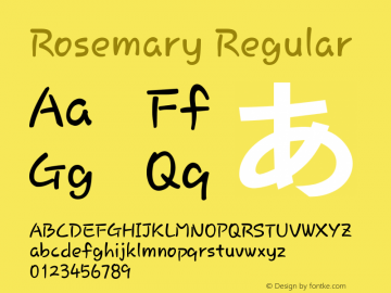 Rosemary Version 1.716; Build 20110708图片样张