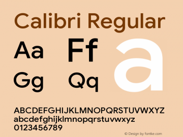 Calibri Bold Version 6.21;January 29, 2021;FontCreator 11.5.0.2430 64-bit Font Sample