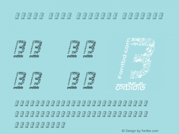 Ruhul Amin Unicode Version 1.00;June 4, 2021;FontCreator 13.0.0.2683 64-bit图片样张