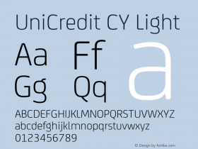Uni Credit CY Light Version 1.002图片样张