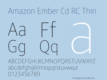 Amazon Ember Cd RC Thin Version 0.000图片样张