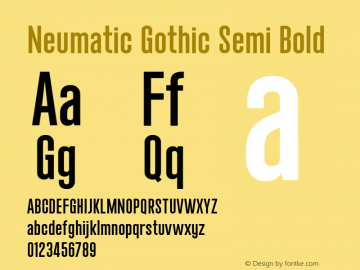 Neumatic Gothic Semi Bold 1.080图片样张