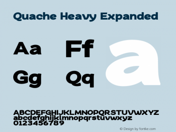Quache Heavy Expanded 1.001图片样张