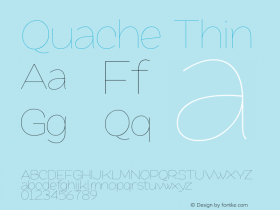 Quache Thin 1.001图片样张