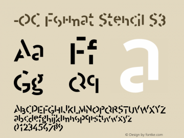 -OC Format Stencil S3 1.000图片样张