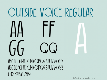 Outside Voice 1.000图片样张