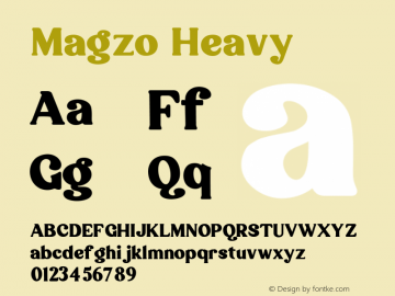 Magzo Heavy 1.00图片样张