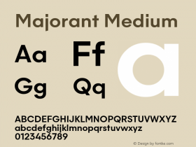 Majorant Medium 1.000图片样张