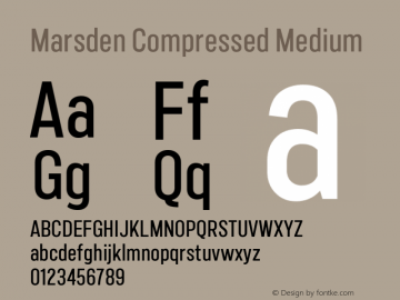 Marsden Compressed Medium 1.000图片样张