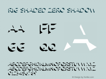 Rig Shaded Zero Shadow Version 2.000图片样张