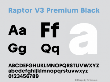 Raptor V3 Premium Black Version 2.001;FEAKit 1.0图片样张