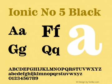 Ionic No 5 Black Version 1.00图片样张