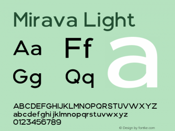 Mirava Light Version 1.000图片样张