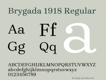 Brygada 1918 Regular Version 3.006图片样张