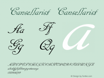 Cansellarist Cansellarist Version 1.00 2003 initial release图片样张