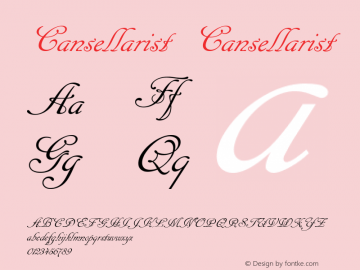 Cansellarist Cansellarist Version 1.00 2003 initial release图片样张