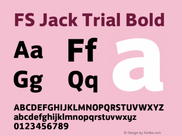 FSJack-Bold Trial Version 6.000图片样张