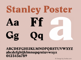 Stanley-Poster Version 1.000图片样张