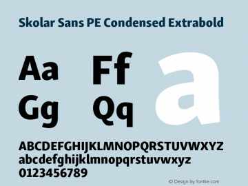 Skolar Sans PE Cn Eb Version 2.007图片样张