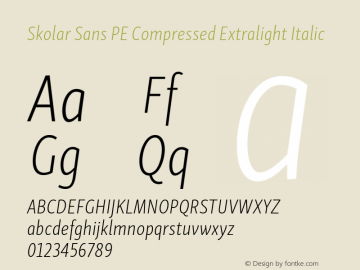 Skolar Sans PE Extended Fonts