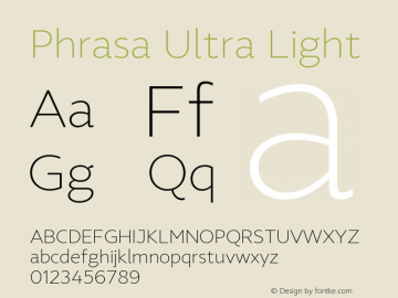 Phrasa Ultra Light 1.000图片样张