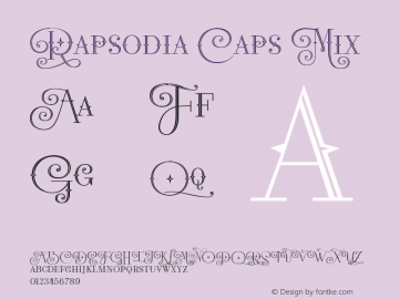 Rapsodia Caps Mix 1.000图片样张
