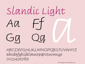 Slandic Light 1.000图片样张