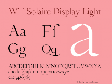 WT Solaire Display Light Version 4.000 | web-TT图片样张