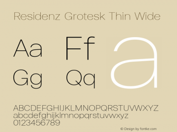 ResidenzGrotesk-ThinWide 1.100 | vf-rip DC20200925图片样张