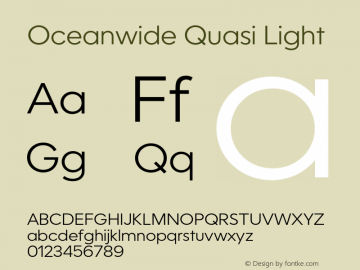 Oceanwide-QuasiLight 1.003图片样张