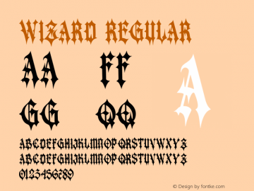Wizard Version 1.000;PS 001.001;hotconv 1.0.56图片样张