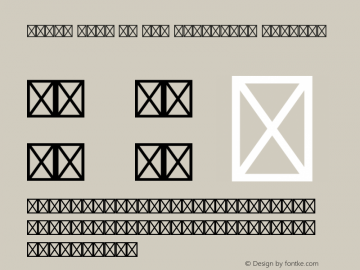 Notre Dame LT Std Ornaments Regular Version 2.040;PS 002.000;hotconv 1.0.51;makeotf.lib2.0.18671图片样张