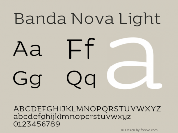 Banda Nova Light Version 1.000图片样张