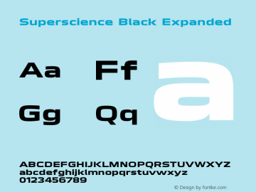 Superscience-BlackExpanded Version 1.000图片样张