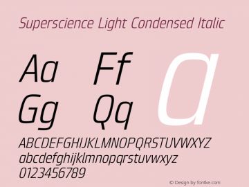 Superscience-LightCondIta Version 1.000图片样张