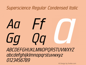 Superscience-RegCondIta Version 1.000图片样张