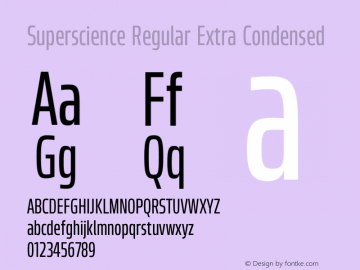 Superscience-RegExtraCond Version 1.000图片样张