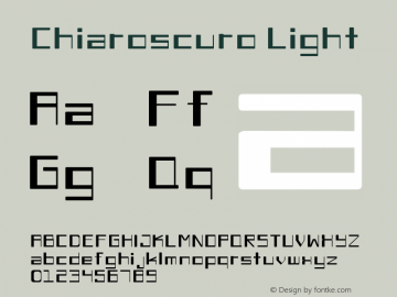Chiaroscuro-Light Version 1.000图片样张