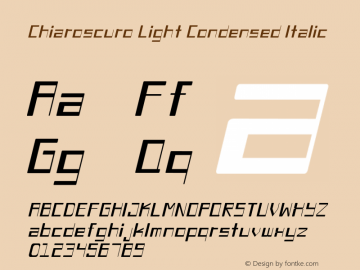 Chiaroscuro-LightCondIta Version 1.000图片样张