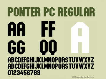 Ponter PC Version 1.00图片样张