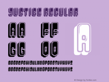 Justice Regular Version 1.000图片样张